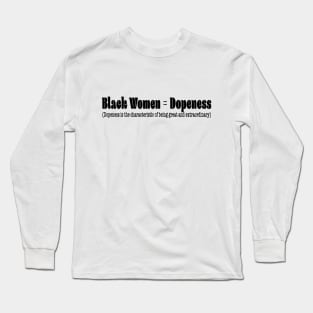 Black Women are Awesome Long Sleeve T-Shirt